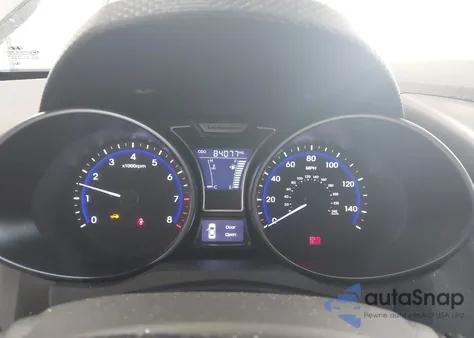 2013 Hyundai Veloster Turbo W/Blue from USA, damaged, VIN KMHTC6AEXDU167848